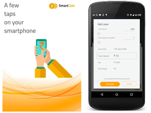 SmartCoin instant loan app
