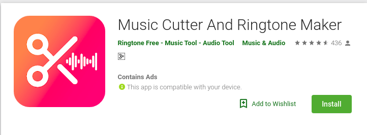 Logo of Music Cutter And Ringtone Maker