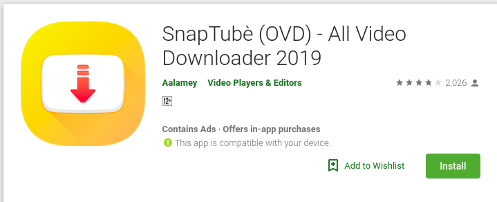 Logo of SnapTubè (OVD) - All Video Downloader 2019