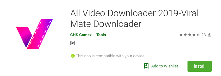 Screenshot of All Video Downloader 2019-Viral Mate Downloader