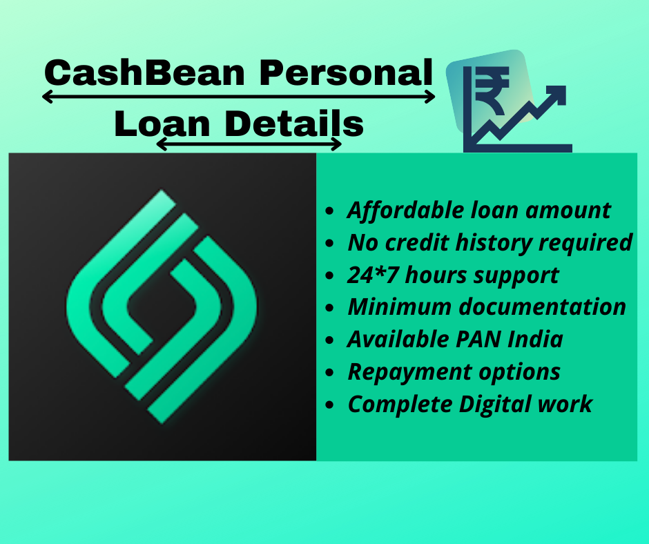 CashBean Personal Loan Details